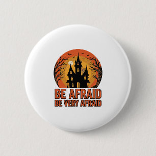 Spukhaus hab Angst Vintage-Halloween-Design_1 Button