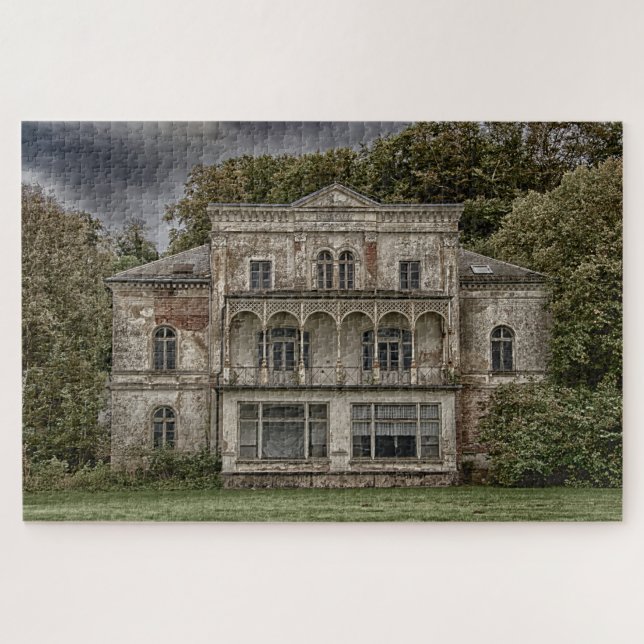 Spukhaus-Rätsel (Horizontal)