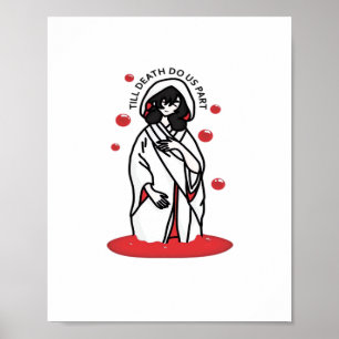 Spukhochzeit Bis Dass Der Tod Uns Scheidet Gothic  Poster