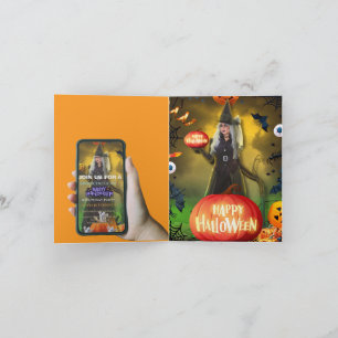 Spuktastische Halloween-Geburtstagseinladung Einladung