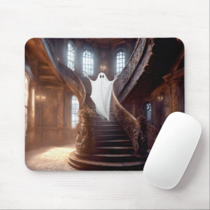 Spukvilla mit Treppe Mousepad