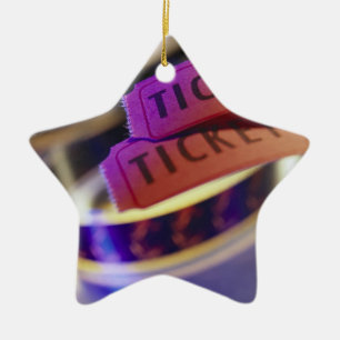 Spule der Karten Keramik Ornament