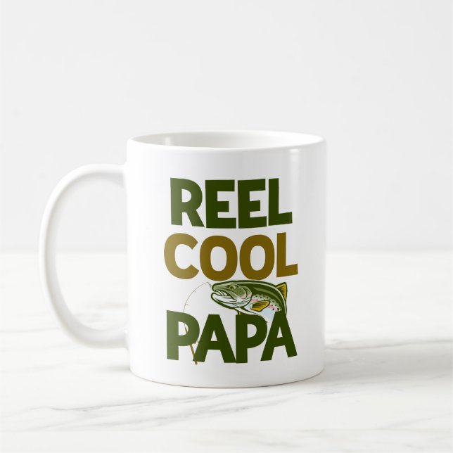 Spulen-cooler Papa-lustiger Kaffeetasse (Links)