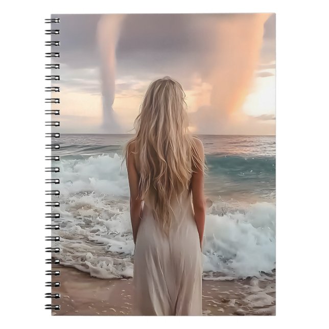 Spulen der Wasserläufe Notizblock (Vorderseite)