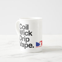 Spulen-Docht-Tropfen Vape Kaffee-Tasse