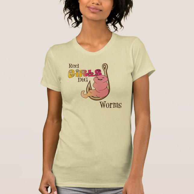 Spulen-Mädchen-Grabung Worms T - Shirt (Vorderseite)