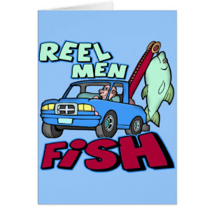 Spulen-Mann-Fisch-Fischen-T - Shirt-Geschenke