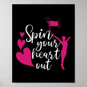 Spulen Sie Ihr Herz-Kreislauf-Farbwächter Poster