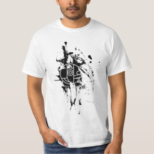 Spulenkastenstickerei T-Shirt