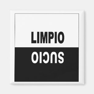 Spülmaschinen-Magnet auf spanisch Magnet