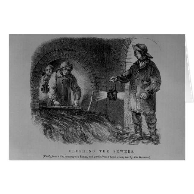 Spülung der Abwasserkanäle (Vorderseite (Horizontal))