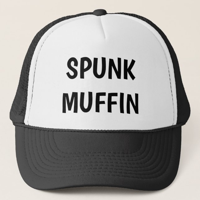 Spunk-Muffin Truckerkappe (Vorderseite)