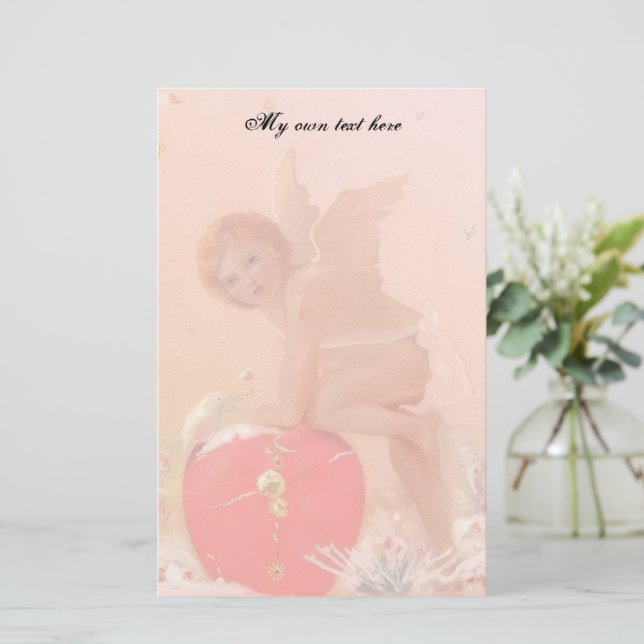 Spunky Cupid Briefpapier (Stehend Vorderseite)