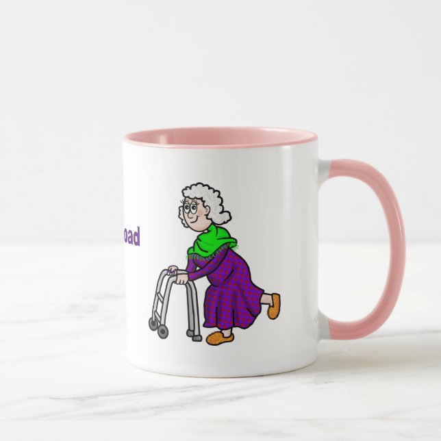 Spunky Elderly Large Day Mug (Droite)