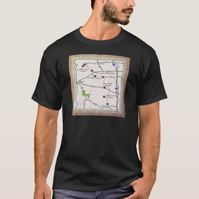 SPUR DEAM HINTERkarteKT KNOBSTONE ZU DELANEY T-Shirt (Vorderseite)