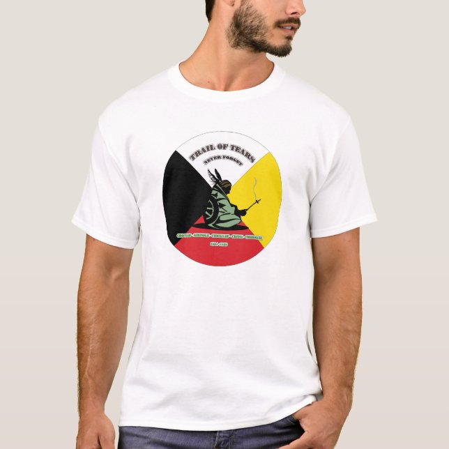 Spur der Risse T-Shirt (Vorderseite)