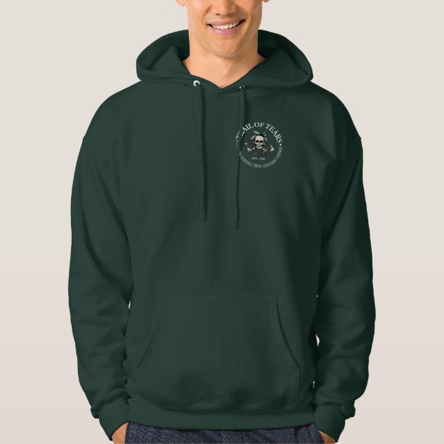Spur der Tränen Hoodie (Vorderseite)