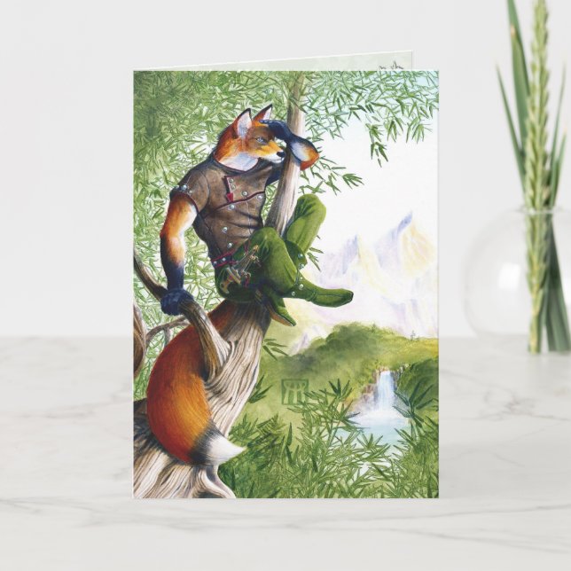 Spur, die Fox markiert Karte (Vorderseite)