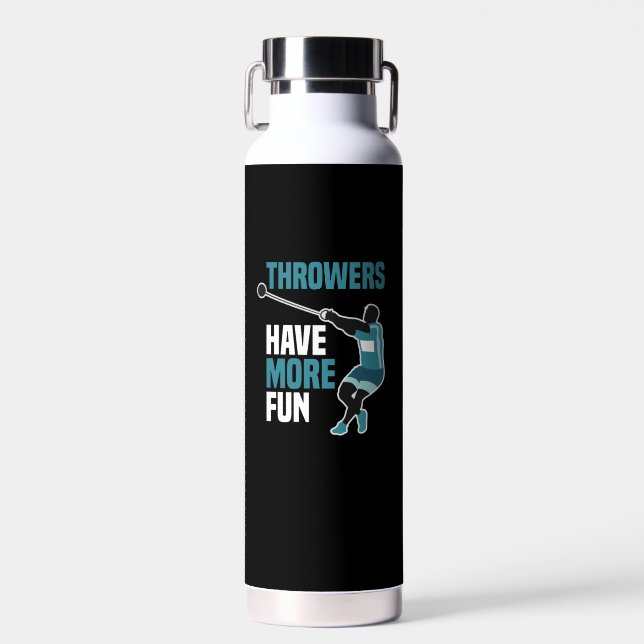 Spur- und Feldhammergeschenk Trinkflasche (Vorne)