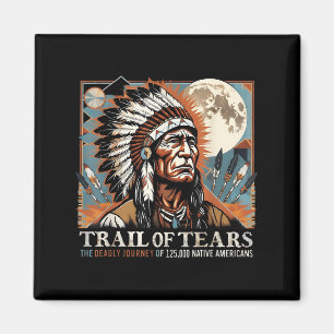 Spur von Tränen Memorial Native American Magnet