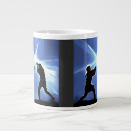 Spüre die Macht Jumbo-Tasse