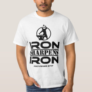 Spuren 27:17 Eisen-Schärfe, Eisen T-Shirt
