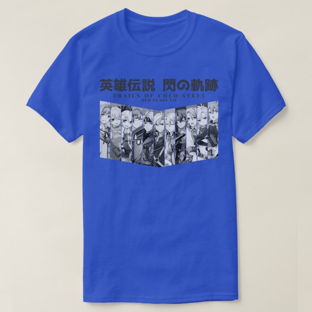 Spuren aus Kaltstahl, weiß T-Shirt (Design vorne)