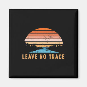 Spuren hinterlassen _ Natur Berge _ Umwelt Magnet