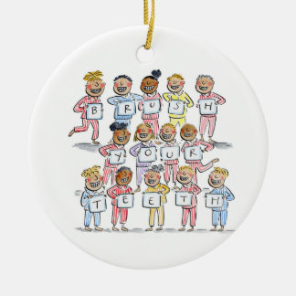 Spüren Sie Ihre Zähne Keramik Ornament