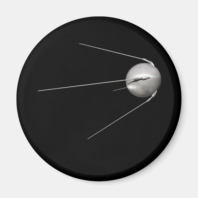 Sputnik 1 magnet (Vorne)