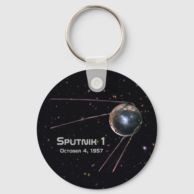 Sputnik 1 Satellit Schlüsselanhänger (Vorderseite)