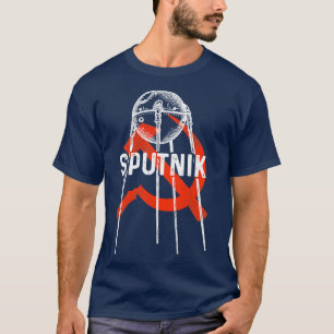 Sputnik 1 Satellite sowjetische Gewerkschaft 1957 T-Shirt