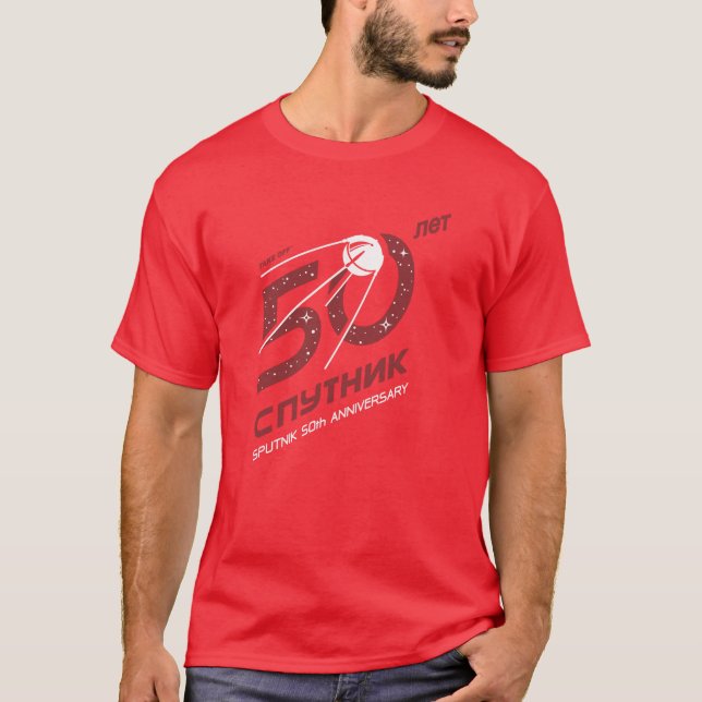 Sputnik 50th anniversary T-Shirt (Vorderseite)