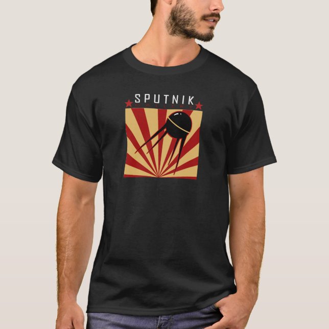Sputnik-Logo T-Shirt (Vorderseite)