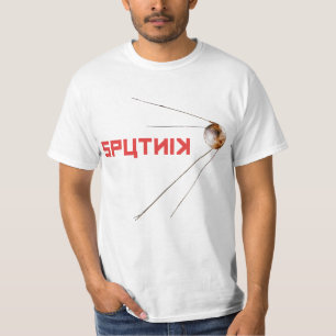 SPUTNIK - Raum/Russland/Sowjetunion - Gewerkschaft T-Shirt