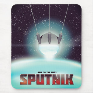 Sputnik "Rennen auf die Sterne" Mousepad