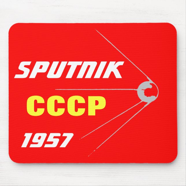 Sputnik Specialdesign Mousepad (Vorne)