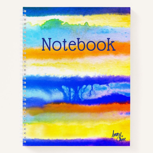 SPWW Among the Horizon Spiral Notebook Notizbuch (Vorderseite)