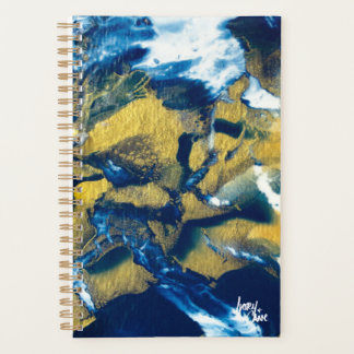 SPWW Gleaming Indigo Small Monthly Planer