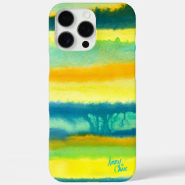 SPWW Tangoed Tiers Aquamarin grün & orange iPhone 16 Pro Max Hülle