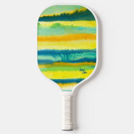 SPWW Tangoed Tiers Aquamarin & Orange Pickleball P Schläger