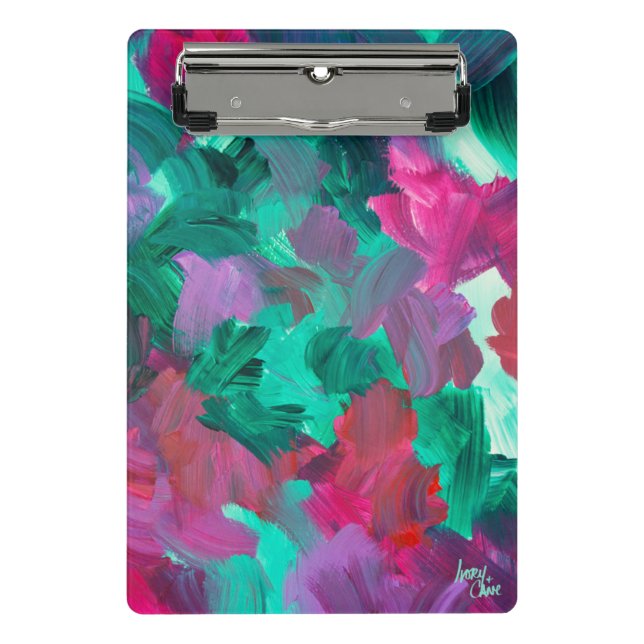 SPWW Touch von Jewel Tones Mini Zwischenablage Klemmbrett (Vorderseite)