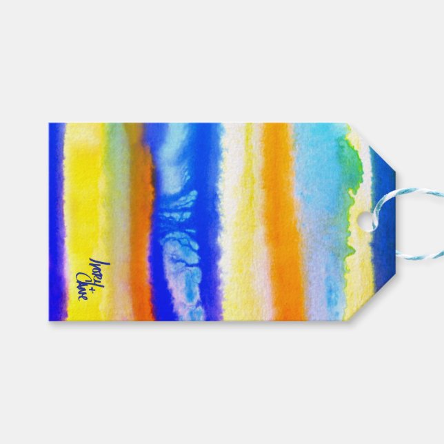 SPWW unter den Horizonten Geschenkanhänger (Vorderseite (Horizontal))