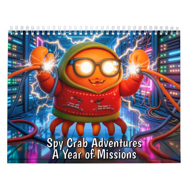 Spy Crab Adventures – Ein Jahr voller Missionen Kalender (Titelbild)