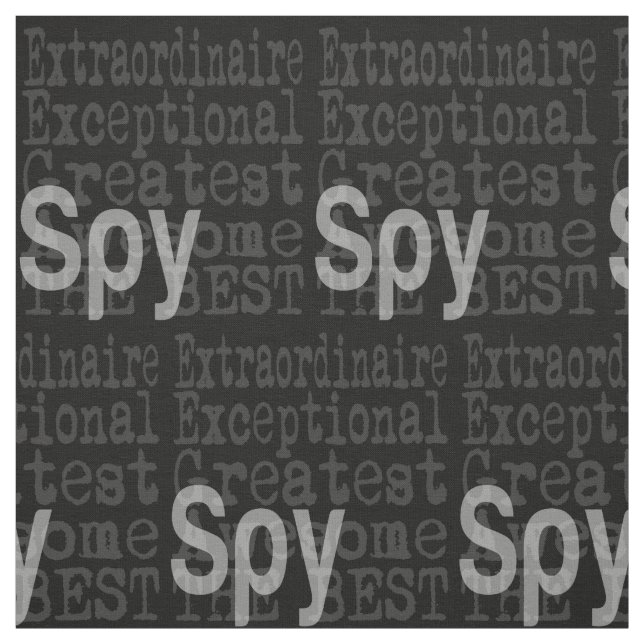 Spy Extraordinaire Stoff (Muster)