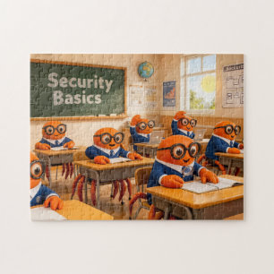 Spy-Krebs-Klassenraum-Lerninhalt Sicherheit Basis