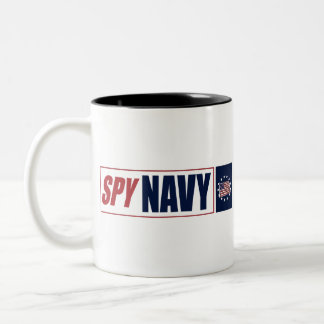 SPY NAVY ZWEIFARBIGE TASSE