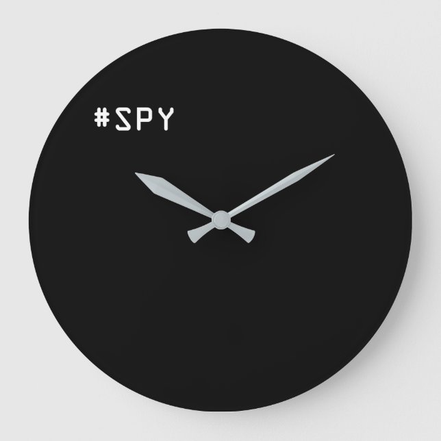 #SPY - Wanduhr (Vorderseite)