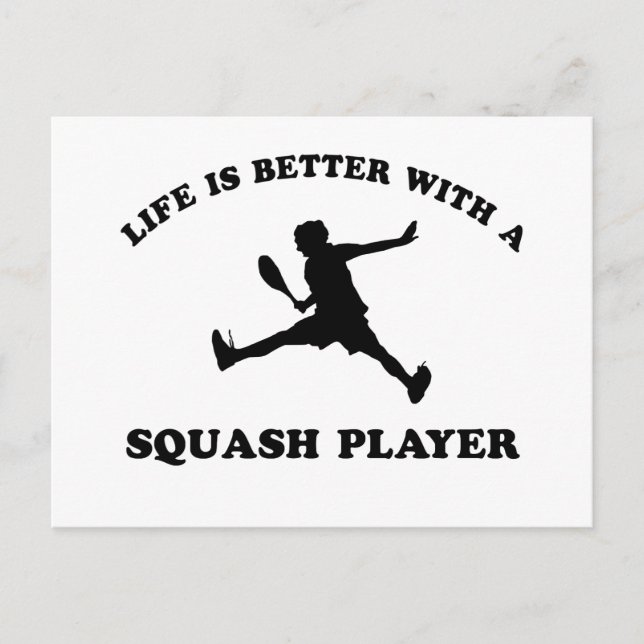 Sqash Vector Design Postkarte (Vorderseite)