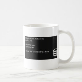 SQL Computer Mug Kaffeetasse